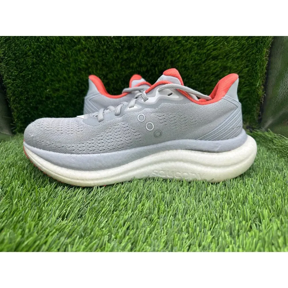 Saucony Triumph 23 S11023-210 Athletic Sneaker Womens 8 Gray Mesh Running Sports